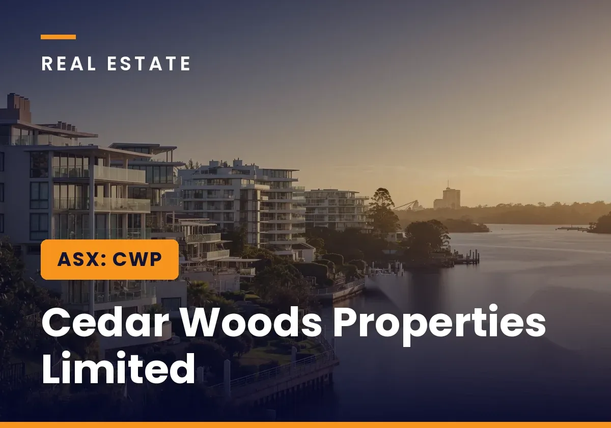 Cedar Woods Properties Limited (ASX:CWP)