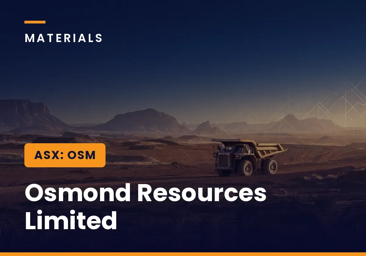 Osmond Resources Limited (ASX:OSM)