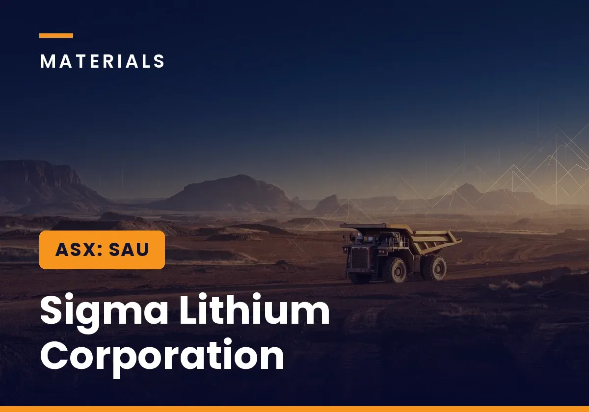 Sigma Lithium Corporation (ASX:SAU)