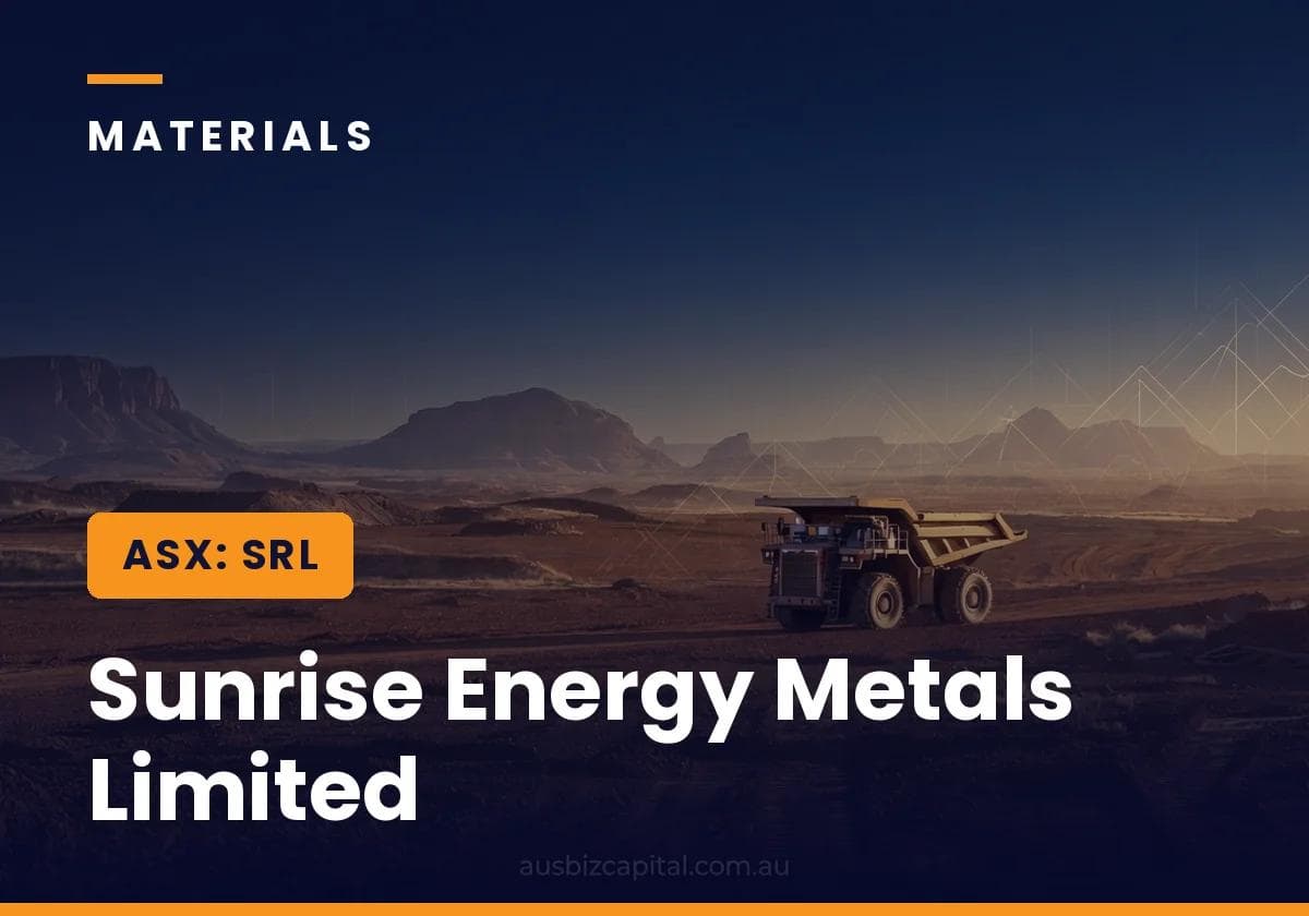 Sunrise Energy Metals Limited (ASX:SRL)